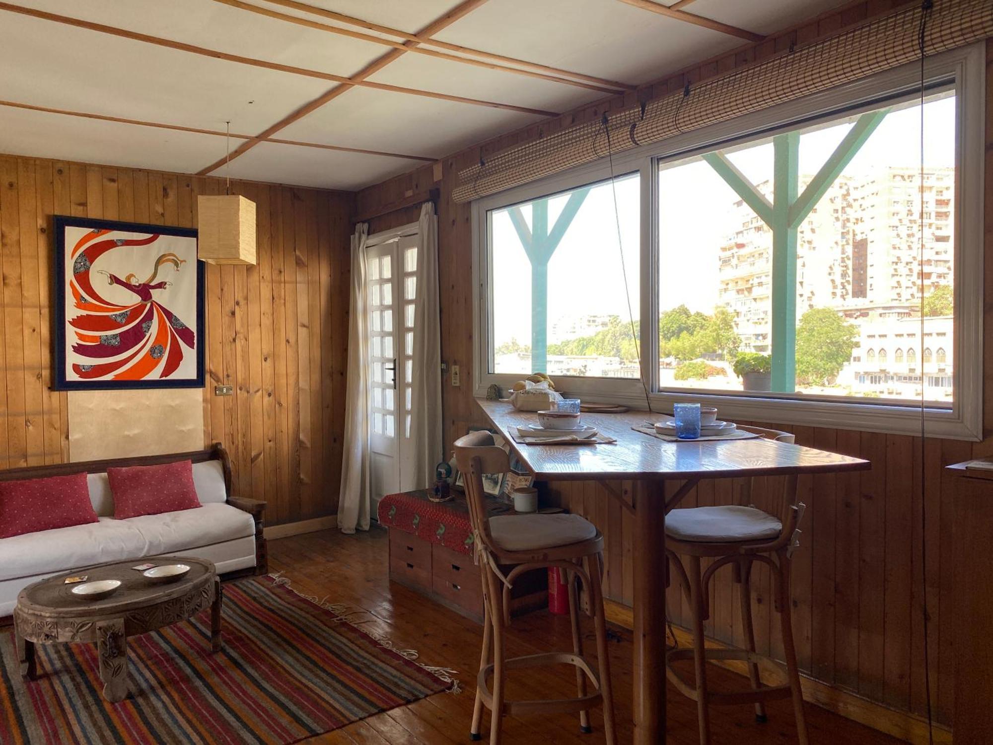 Houseboat65 - Historic Home On The Nile - Central القاهرة الغرفة الصورة